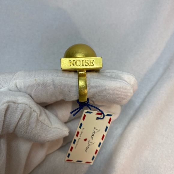 Make Some Noise Ring by Drew Barrymore Sz 7.5 - Picture 8 of 14